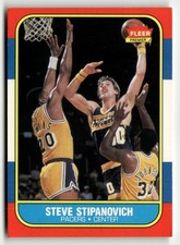 #106 Steve Stipanovich  1986-87 Fleer Basketball EX B