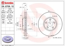 Disque de frein Toyota CORONA