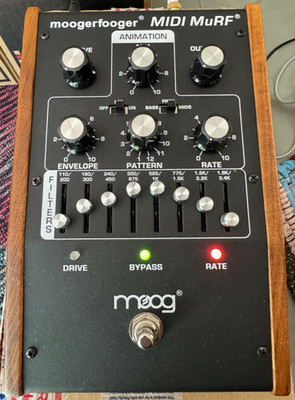 Moog Moogerfooger MF-105M MIDI MuRF Analog Filter Pedal, pre-owned, rare