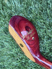 Tom Auchterlonie HICKORY SHAFTED WOODEN PUTTER FROM ST ANDREWS. FREE POST