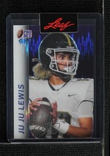 2024 Leaf Pro Set Metal Pre-Production Proof Blue Pulsar 1/1 JuJu Lewis 1a7j