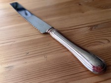 Sheratonn ITALY Silverplated Cake Or Bread Knife Stainless Steel 