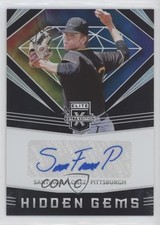 2020 Panini Elite Extra Edition Hidden Gems Black Santiago Florez Auto w5p