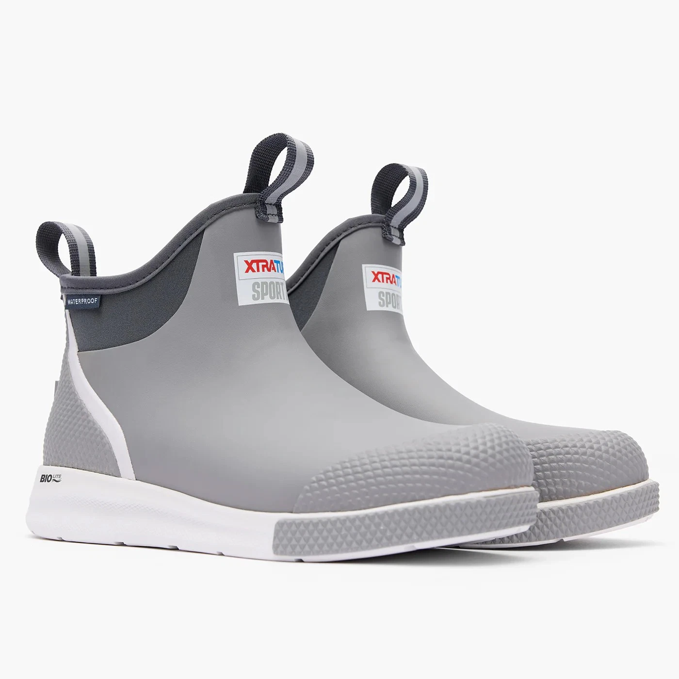 Xtratuf 6" Ankle Deck Sport Boots - Men's - 11 / Grey