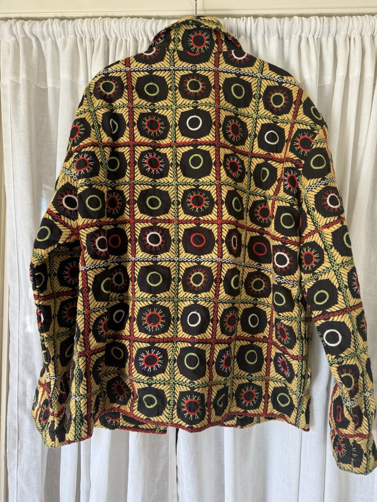 Bode Circle Embroidered jacket Oversized fit Cros… - image 3