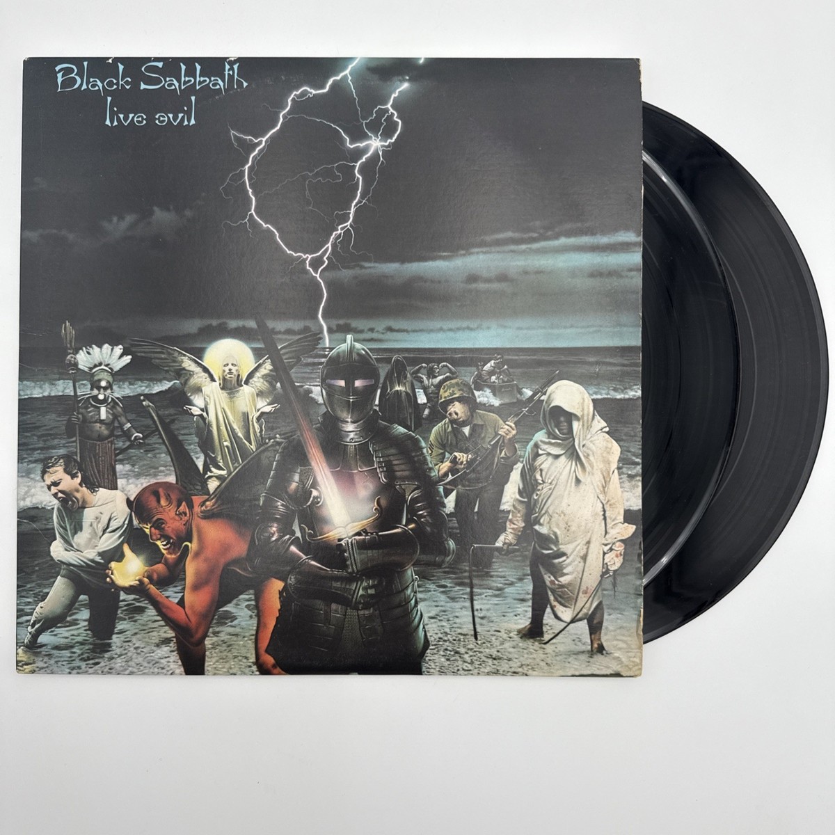 帯付 Black Sabbath Live Evil 2LP Black Sabbath – Live Evil – 2 x Vinyl (Gatefold, LP, Album