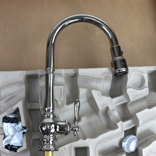 Kohler K-99259-SN Artifacts Pull-Down Kitchen Faucet Polished Nickel, Read Desc.