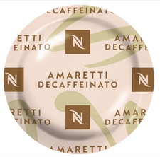 Nespresso Professional Amaretti Decaffeinato Coffee , 100 LOOSE/BULK Capsules