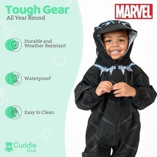 Marvel Black Panther Cuddle Club Rain Suit Si...