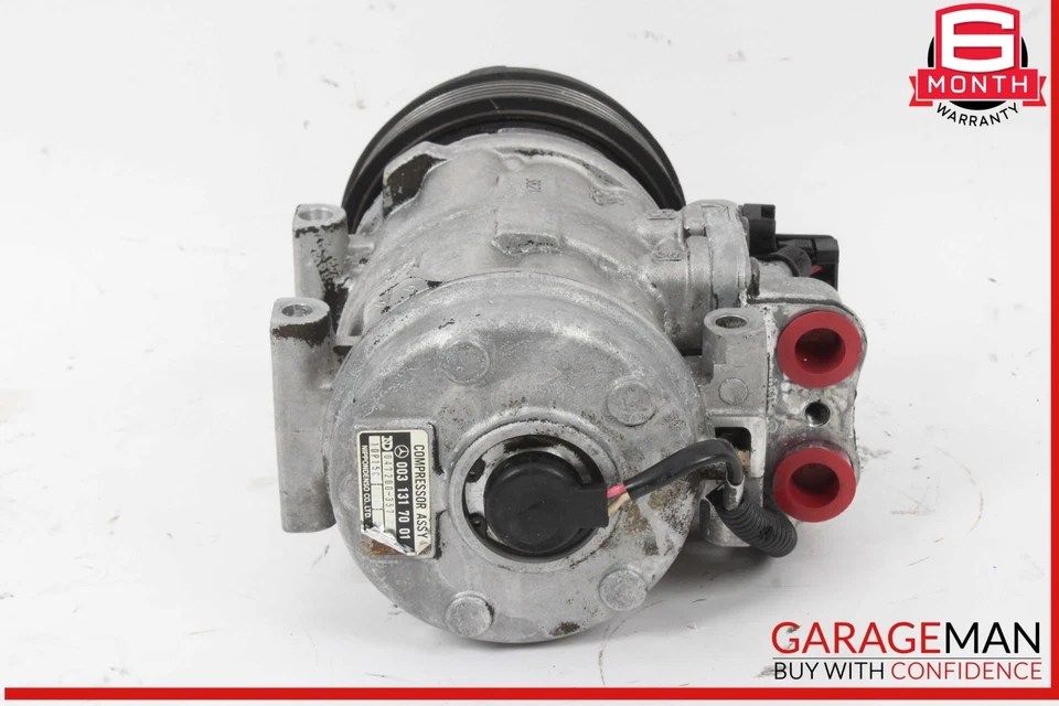 Компрессор кондиционера переменного тока 84-93 Mercedes W201 190E 190D 0031317001 от оригинального производителя - Изображение 3 из 4