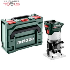 Image of Metabo FMV 18 LTX BL 8 18V Brushless Trim Router In Metabox - 601742830