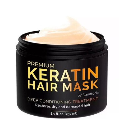 SUNATORIA Keratin Hair Mask - Professional Treatment for Hair Repair