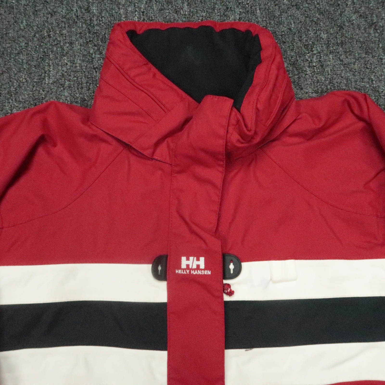 Helly Hansen Jacket Men Small Red Original Sailin… - image 2