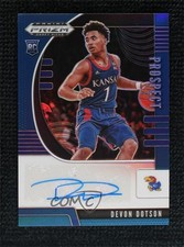 2020 Panini Prizm Draft Picks Prospect Blue /149 Devon Dotson #PA-DD Auto 0vs5