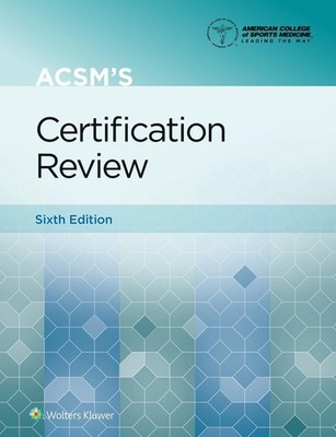 ACSM's Certification Review by Peter Magyari (English) Paperback Book