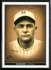 2002 SP Legendary Cuts #90 Zack Wheat