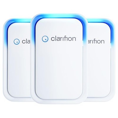  - Air Ionizers for Home (), Negative Ion Filtration System, Quiet Air 3 Pack