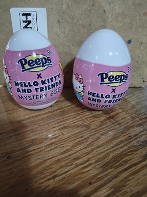Lot 2-2025 PEEPS Easter Bunny X HELLO KITTY & FRIENDS 4.75'' PLUSH in MYSTERY EGG