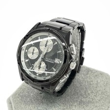 Seiko Wired/Watch Chronograph/Ss/Gunmetal 7T92-0Gb0 Black Women/240001208934