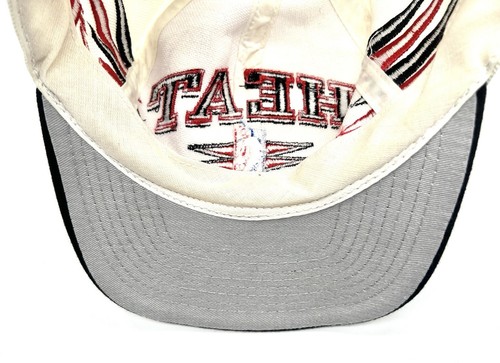 Vintage Miami Heat 90’s Official Logo Athletic Adjustable Cap Hat Rare Vtg - Picture 6 of 8