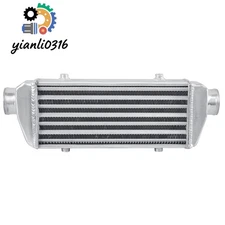 18.5"x6.5"x3" FMIC UNIVERSAL ALUMINUM TURBO INTERCOOLER 2.2" IN/OUTLET