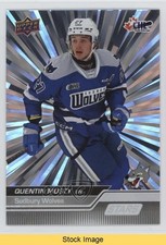 2023-24 Upper Deck CHL Stars Outburst Quentin Musty #338 READ l5j