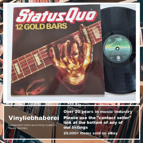 Status Quo - 12 Gold Bars Vinyl LP Germany - Picture 4 of 5