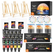 69 Pack Painting Kit for Adults and Couples, Sip and Paint for Date Night C...