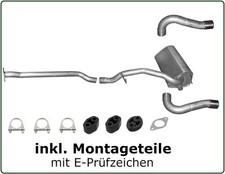 Auspuff SET NEU für FORD KUGA I 2.0 TDCI + 4x4 (2008-2012) Endschalldämpfer