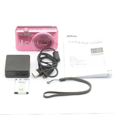 Nikon COOLPIX S6900 Glossy Pink Compact Digital Camera Tested