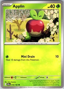 Applin 016/182 Common Destined Rivals Pokemon