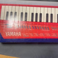 Yamaha SHS-10 Red Keytar Shoulder Keyboard MIDI Tested Working Japan Used
