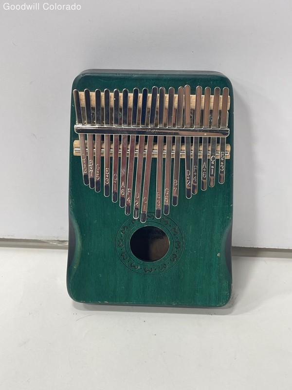 Kalimba Green 17 Note Mahogany Thumb Piano Musical Instrument Made In China