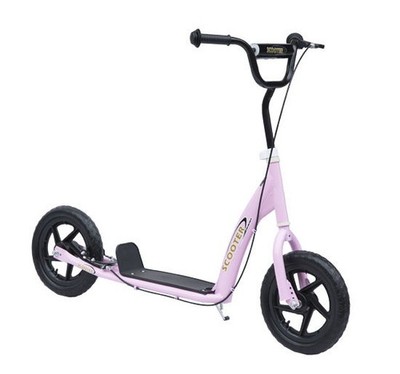 Kid-Friendly Scooter 12in Wheels Adjustable to Fit Growth Spurts