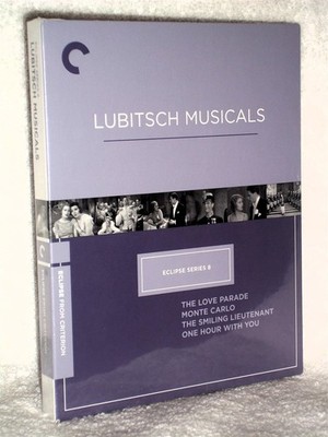 Eclipse Series 8: Lubitsch Musicals (Blu-ray, 2026 CRITERION) Maurice Chevalier