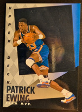 1992-93 Upper Deck Basketball NBA MVP Hologram # 18 Patrick Ewing Team MVP