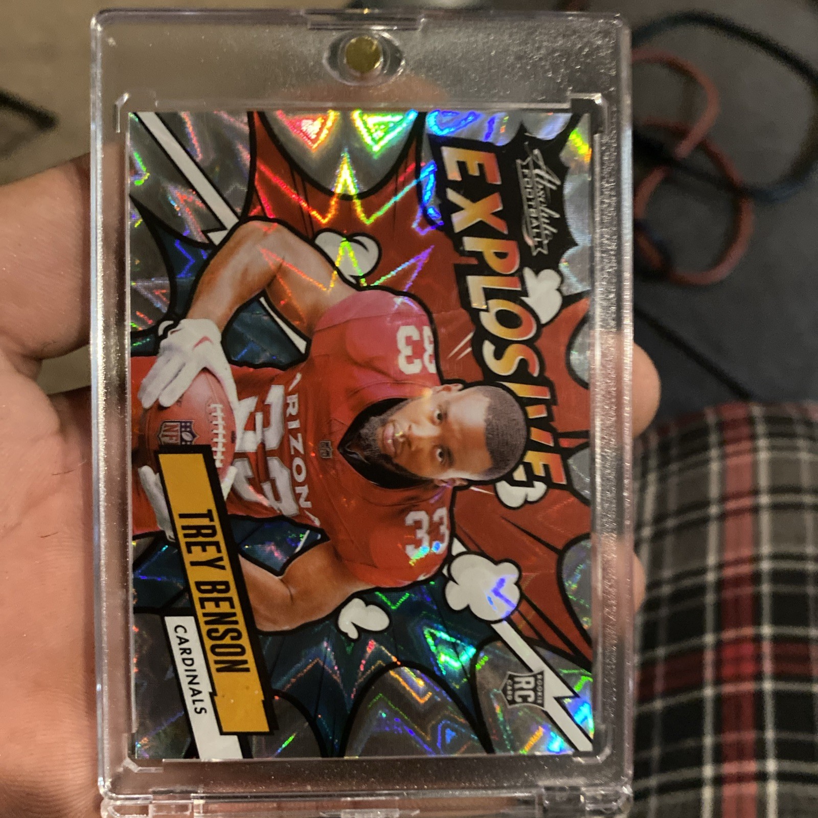 2024 Panini Absolute - Explosive Trey Benson #EX-TBN (RC)