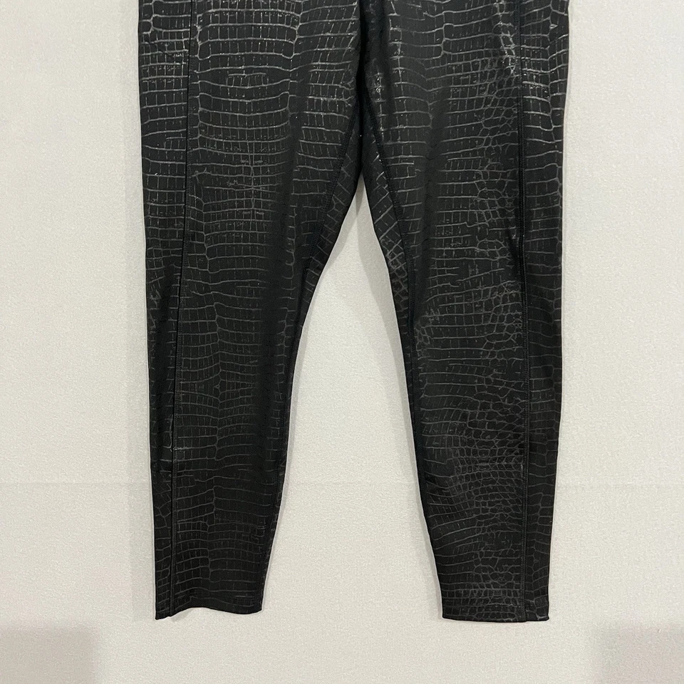 Leggings Rosa Victoria's Secret Mujer Medianos Negros Metálicos Ultimate Leggings Foto 4 de 4