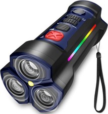 Ultrasonic Dog Bark Deterrent - 3X Emitters, 50ft Range Anti Barking Device NEW