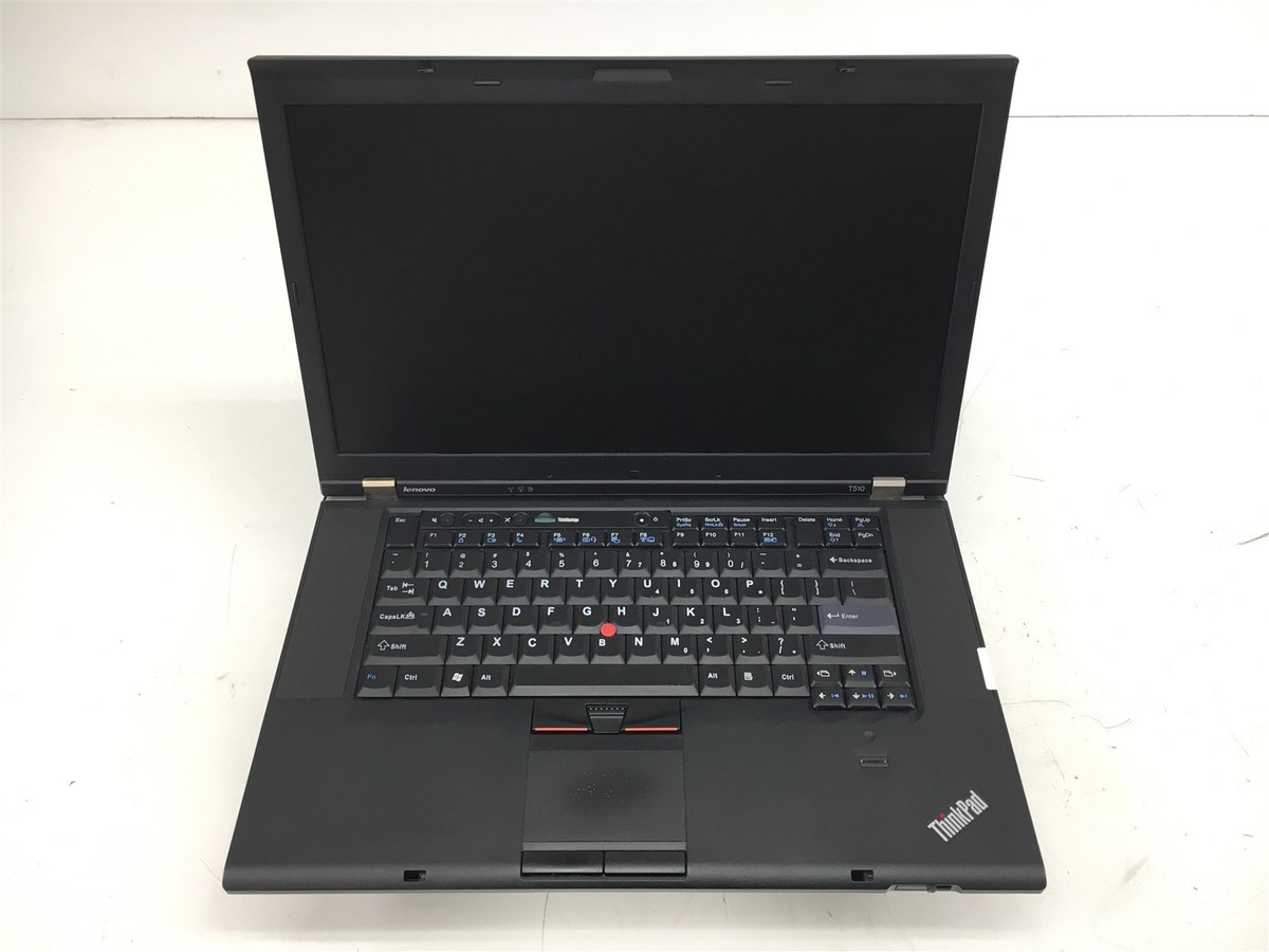 Lenovo ThinkPad T510 Laptop i5 M 520 2.40GHz 4GB RAM No HDD No OS