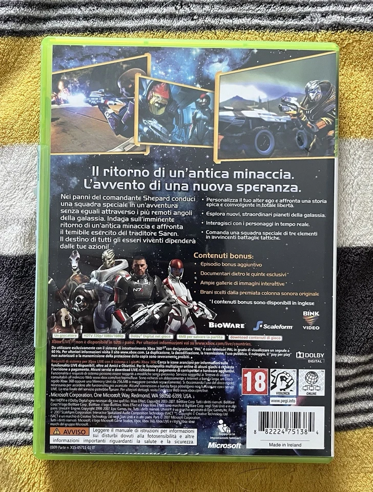 GIOCO XBOX 360 MASS EFFECT - Immagine 3 di 3