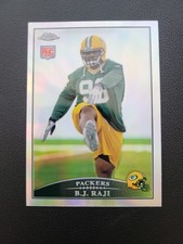 2009 Topps Chrome B.J. Raji Rookie Refractor Card #TC112 Green Bay Packers. rookie card picture