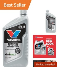 Maximize Engine Protection With 1 Qt Advanced Full Synthetic 5w-30 Motor Oil Maximize Engine Protection With 1 Qt Advanced Full Synthetic 5w-30 Motor Oil