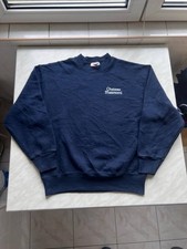 90s VINTAGE THE CHATEAU MARMONT HOTEL L.A. Navy Blue SWEATSHIRT Crewneck SZ M
