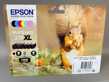 Image of Genuine Epson 378XL, Squirrel Multipack Ink Cartridges, T3798, C13T37984010 BNIB