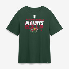 Men's Green Minnesota Wild 2026 Stanley Cup Playoffs Legacy T-Shirt
