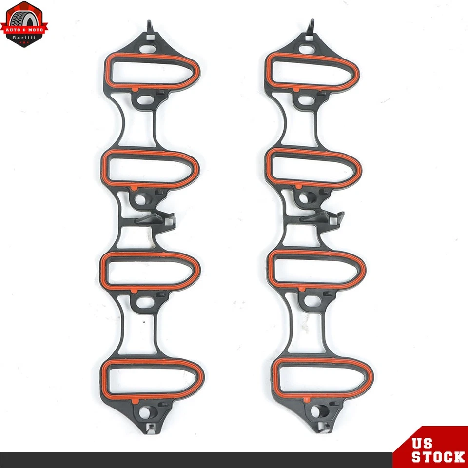 Intake Manifold Gasket Kit For GMC Yukon Chevrolet Silverado 1500 4.8L 5.3L 6.0L - Image 4 of 4