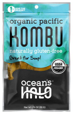Dried Kombu Seaweed for Miso Soup Organic Pacific Shelf-Stable
