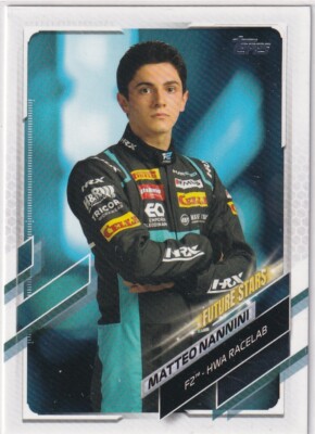 Topps 2021 Flagship Formula 1 / Formel 1 Nr. 74 Matteo Nannini Future Stars