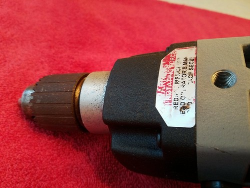 ROBODRILL 1/2" REVERSING DRILL 1001 AIRCRAFT DYNAMICS LIMA OHIO 24V USA - Picture 3 of 11